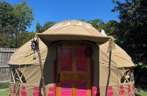 Contin Cabin | Yurt Retreat - Overlooking the River Blackwater