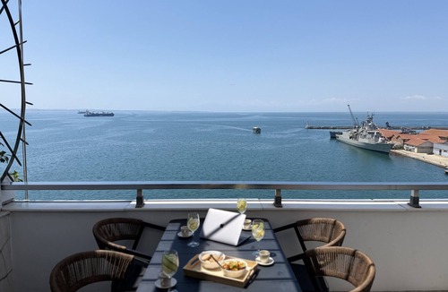 Central Macedonia Apartment | Zeusbnb Penthouse Sea View