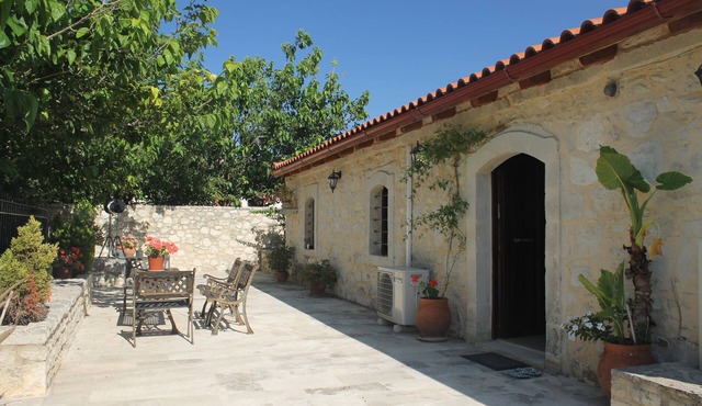 200 Year Old Converted Barn in mountain village location near to Panormo, Crete