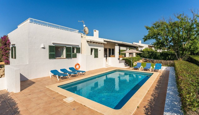 Beautiful Holiday Home "Bini S Aigo" with Sea View, Wi-Fi & Pool