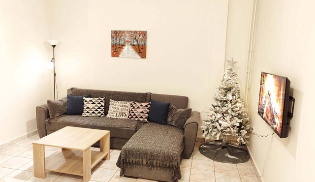 Cosy stay in the center of Trikala | Family sized apartment