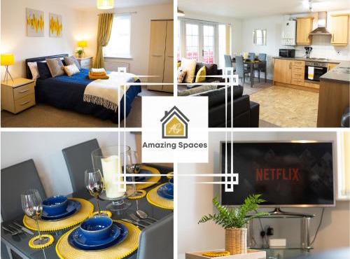 Executive 2 Bed Flat in Stockton Heath by Amazing Spaces Relocations Ltd in Warrington