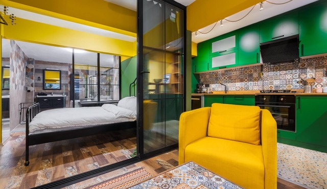 Flat w Jacuzzi and Backyard 6 min to Kadikoy Coast