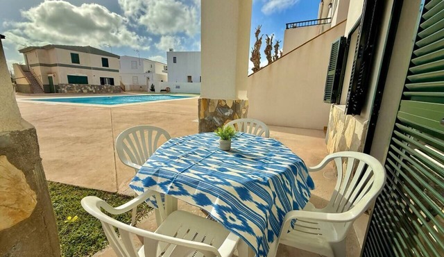 Ground floor apartment with pool - Posta de sol