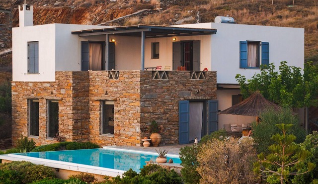Kea Boho Luxury with Pool & Stunning Views