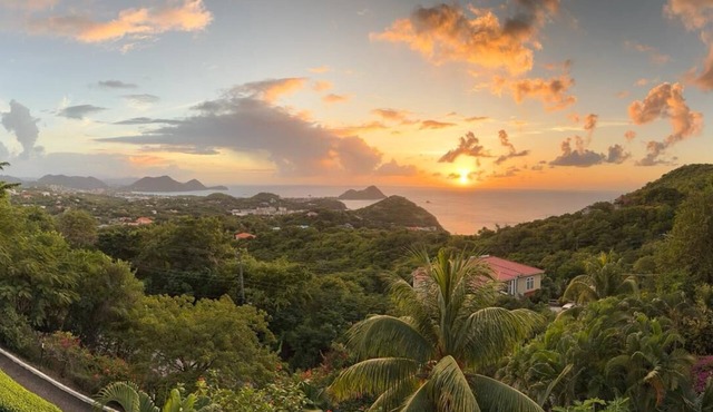 Luxurious Residence Du Cap Guest House, Panoramic Caribbean and Coastline Views