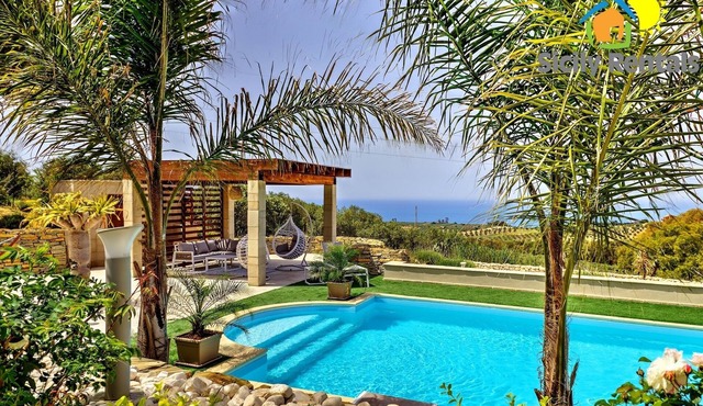 Luxurious villa with swimming pool