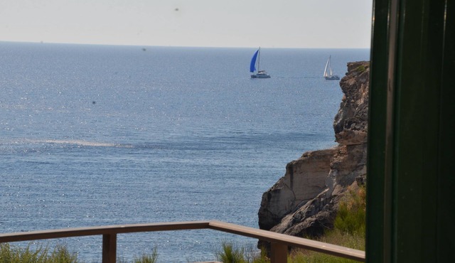 menorca seafront apartment with beautiful views