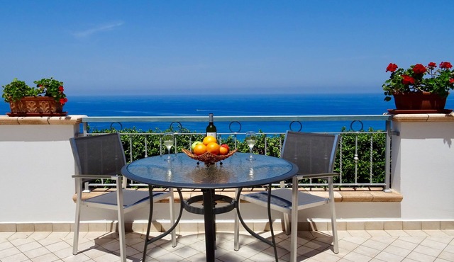 Modern, Private Detached Villa with sea view near Tropea and Zambrone Beach