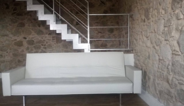 Renovated apartment "Antiche Pietre" parquet design furniture