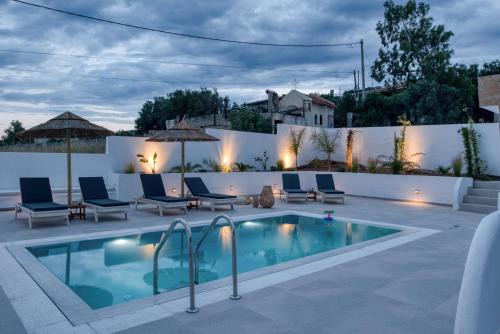Sahara Blanc Villa - Private Pool - Loft Space