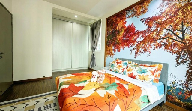 Setapak Central KL - Zetapark One Bedroom Superior Autumn Suites