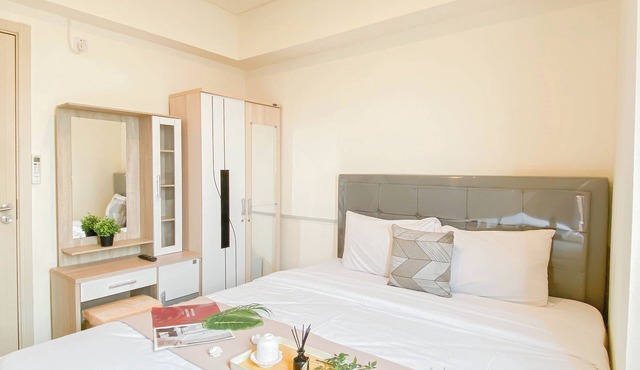 Soft Scandinavian 3Br At Meikarta Apartment