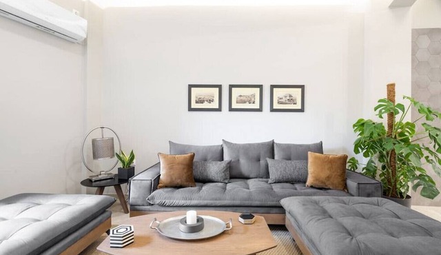 Spacious 3-BDR Family APT near Acropolis, Netflix!