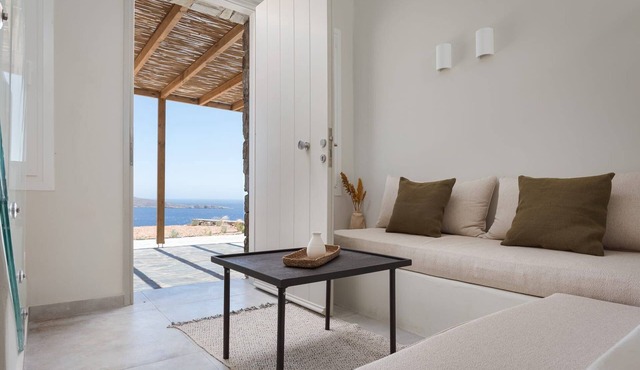 Superb Kythnos Villa | Villa Alexandria | 1 BDR | Breathtaking Sea Views