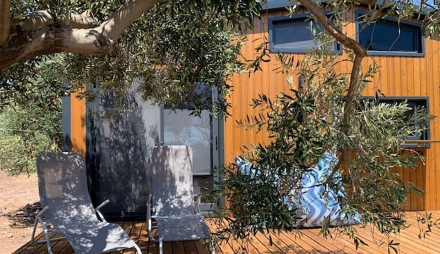Three Private vacation homes by the sea, with a view of Lesvos