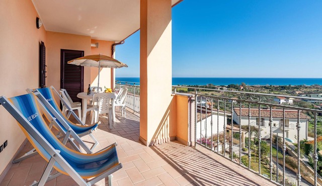 Vacation apartment in a private villa in a residential area, in Badolato, in the province of Catanza