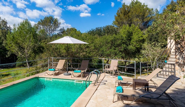Vacation Home "Can Company" with Mountain View, Pool, Balcony, Terrace & Garden