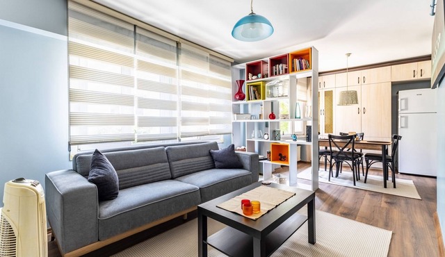 Vibrant Flat 5 min to Bull Statue in Kadikoy