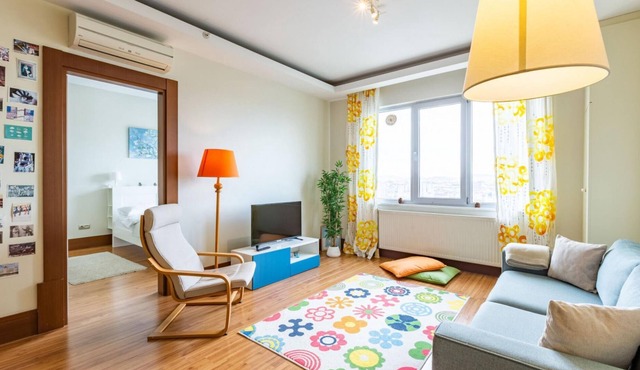 Vibrant Residance Flat With City View in Umraniye