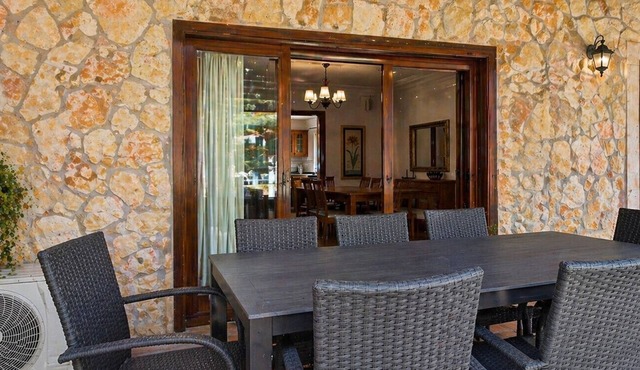 Villa with garden near the beach