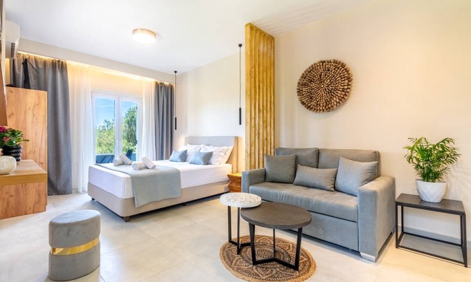 Almiros Beach Apartment | 25 m² Studio flat ∙ 1 bedroom ∙ 3 guests