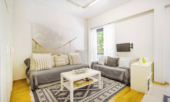 Makrigianni Apartment | 52 m² Apartment ∙ 1 bedroom ∙ 2 guests