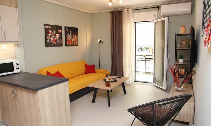 Neos Kosmos Apartment | 60 m² Apartment ∙ 2 bedrooms ∙ 4 guests
