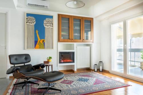 Kypseli Apartment | Almost A Penthouse But Better W Acropolis Glimpse