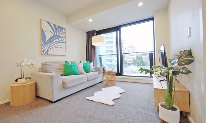 Auckland Central Business District Apartment | Convenient location 2-bedrooms Close to Spark Arena