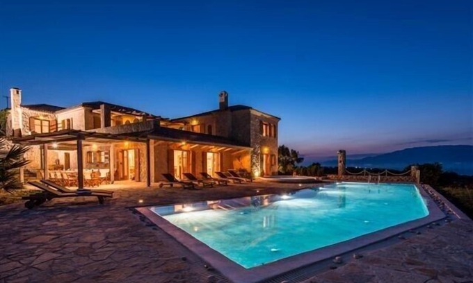 Korithi Villa | Extravagant Zante Villa | Villa Palace | Great Sea Views | 6 Bedrooms | Agios Nikolaos