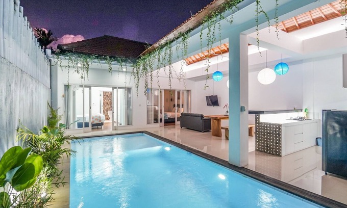 Sunset Road Villa | Newly Built 2BR Villa In Seminyak - 5Min Drive To Kuta Beach! W/Swimming Pool!