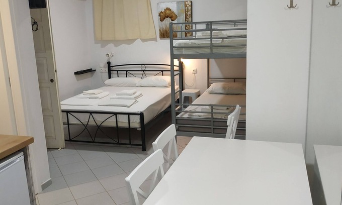 Agia Pelagia Apartment | Super economy studio Located On the ground floor No Balcony