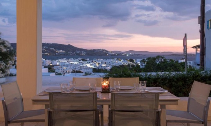 Mykonos Villa | Traditional Town Home with Amazing View!