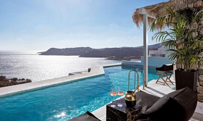 Elia Villa | Unique Mykonos Villa Villa Elegant 1 Bedroom Villa Private Pool Elia Beach