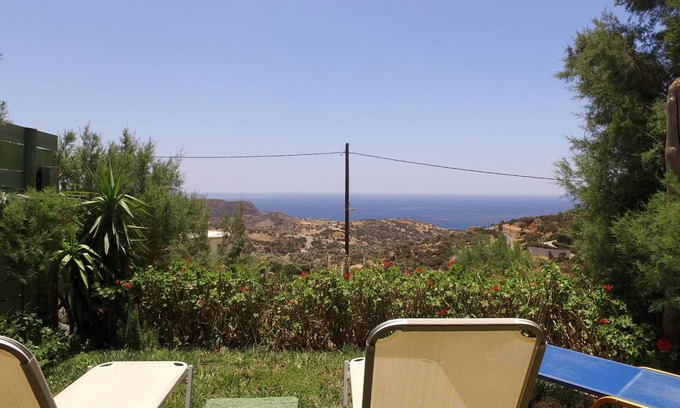 Triopetra House | Vacation home with wide panoramic sea view - Holiday home Triopetra, Crete