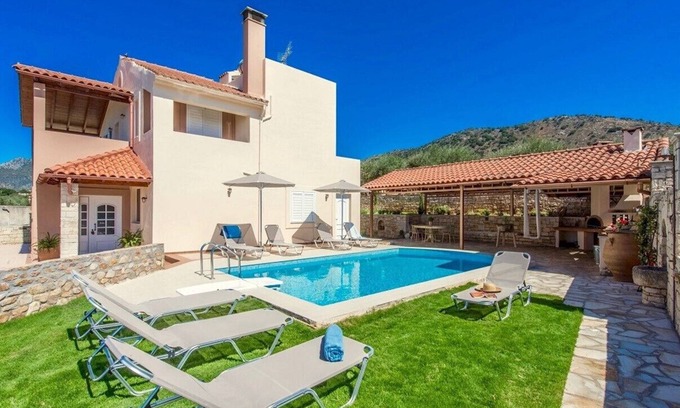 Achlades Villa | Villa Korini with swimming pool