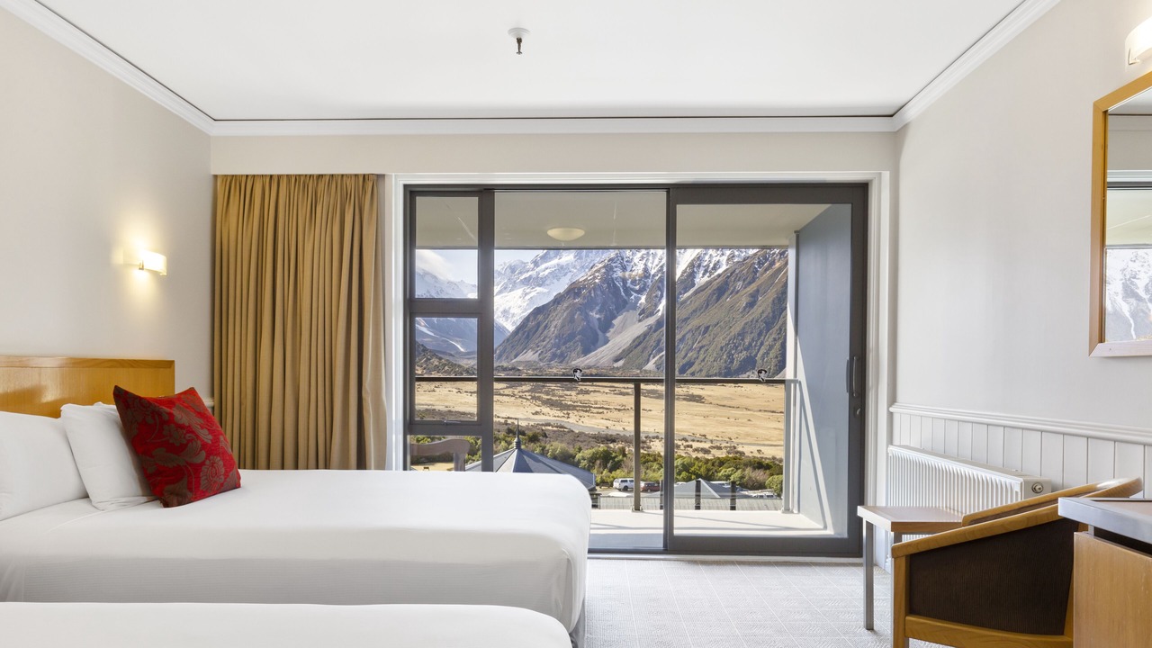 Photo of Bedroom in Mount Cook Village