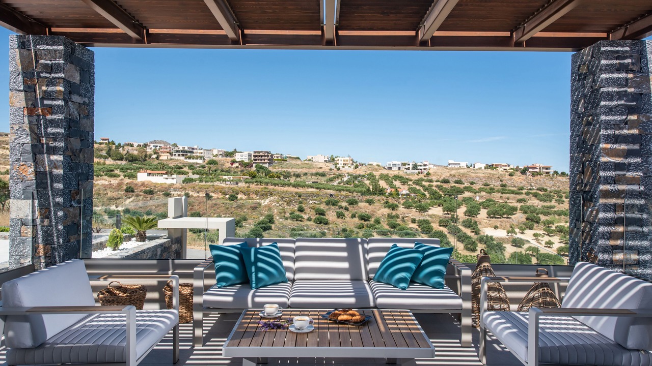 Photo of Patio Balcony in Vathianos Kampos