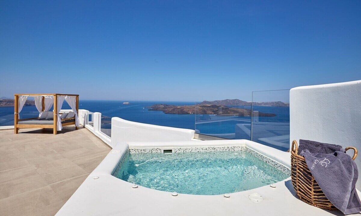 Photo of Patio Balcony in Santorini