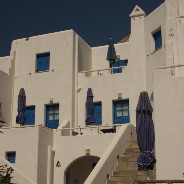 Photo of Buildings in Schinoussa Town
