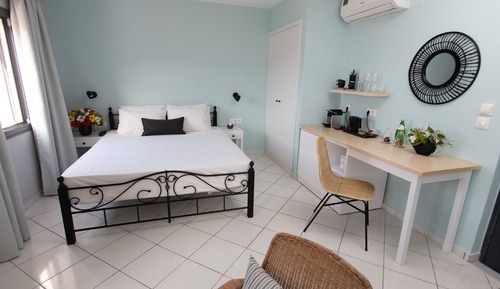 Double Room, 1 Queen Bed, Sea View