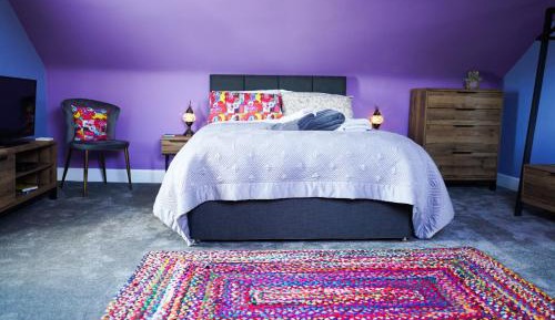 Family Room with Shared Bathroom