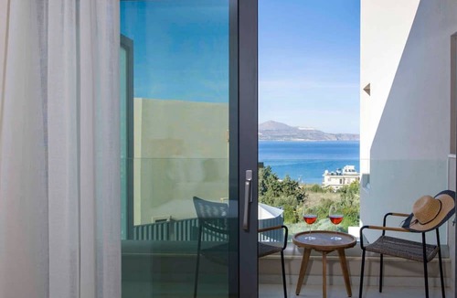 Chania Town Villa | Spacious Villa With Sea View Balconies